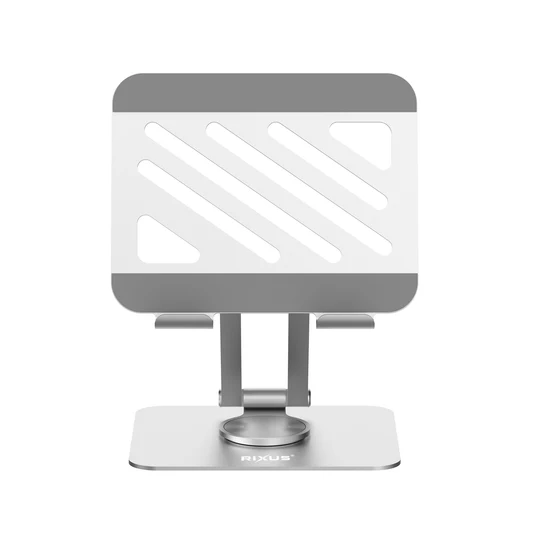01_Rixus RXHW45 Tablet Stand Foldable Silver