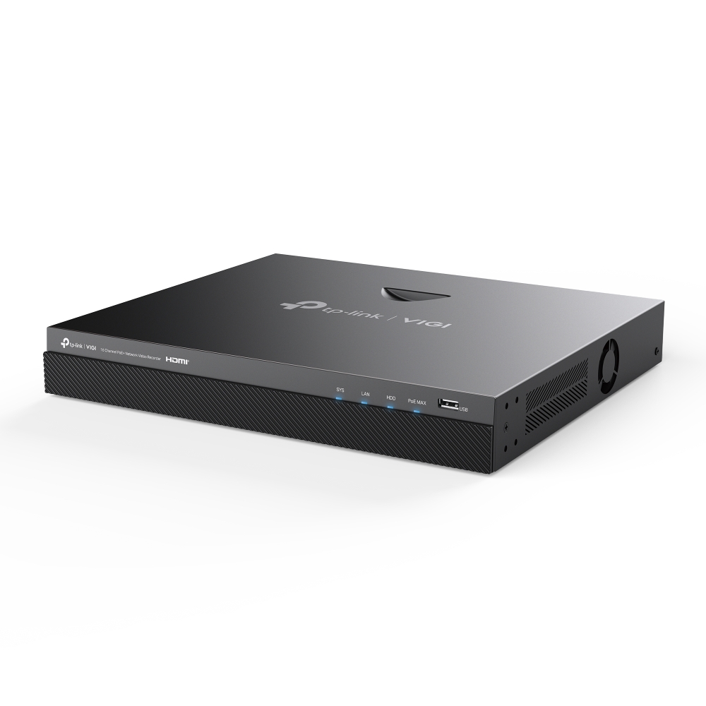 01_TP-LINK VIGI NVR GRAVADOR VIDEO DE 16 CANAIS POE+