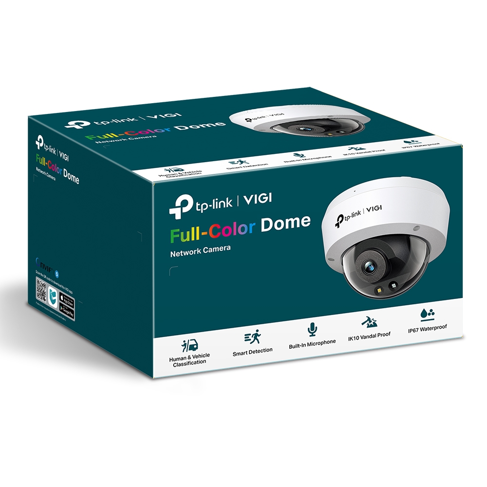 01_VIGI C240(2.8mm), 4MP Full-Color Dome Network Camera