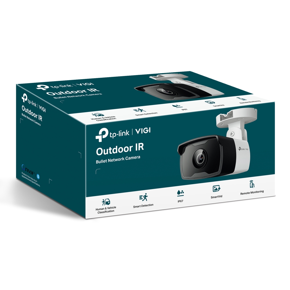 02_Camara de vigilância VIGI C340I(2.8mm), VIGI 4MP IR Bullet Network