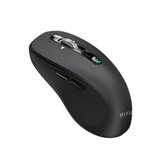 02_Rixus RXWM01B Aero Flex Mouse Black