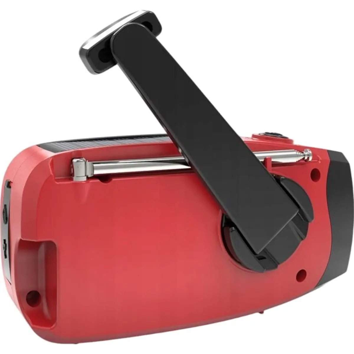 03_Radio emergencia Laterna LED dinamo Solar USB 2000maH MK-246S