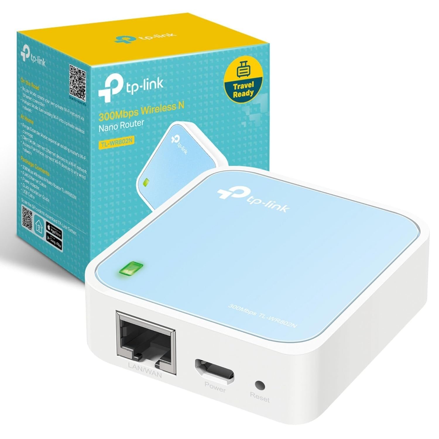 MINI ROUTER WIRELESS N300 - TP-LINK TL-WR802N