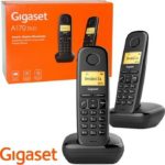 Telefone s-fios GIGASET A170 Duo - pack 2