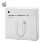 APPLE- Adaptador Lightig para Jack 3.5 femea 5cm Original