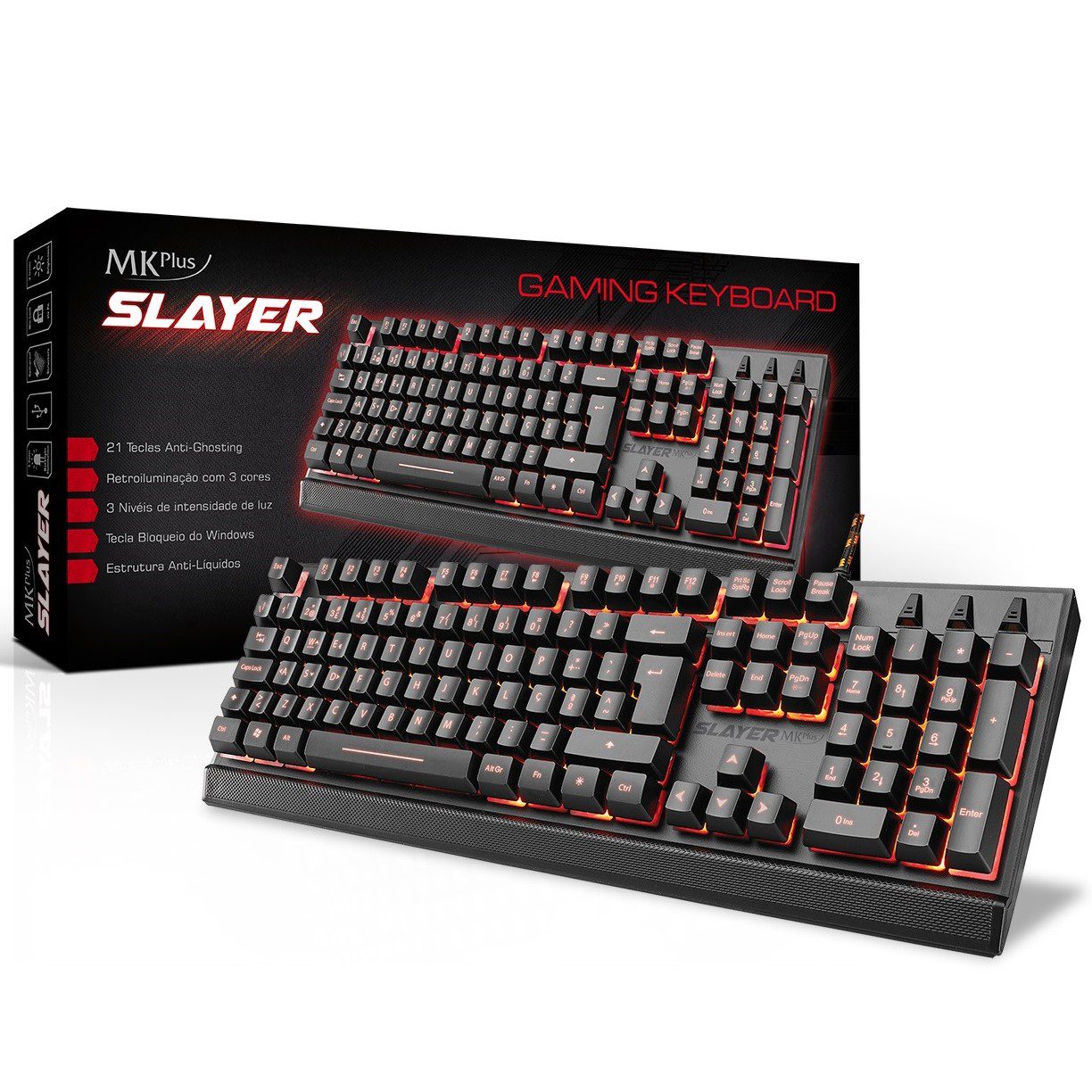 Teclado GAMER MKPLUS SLAYER