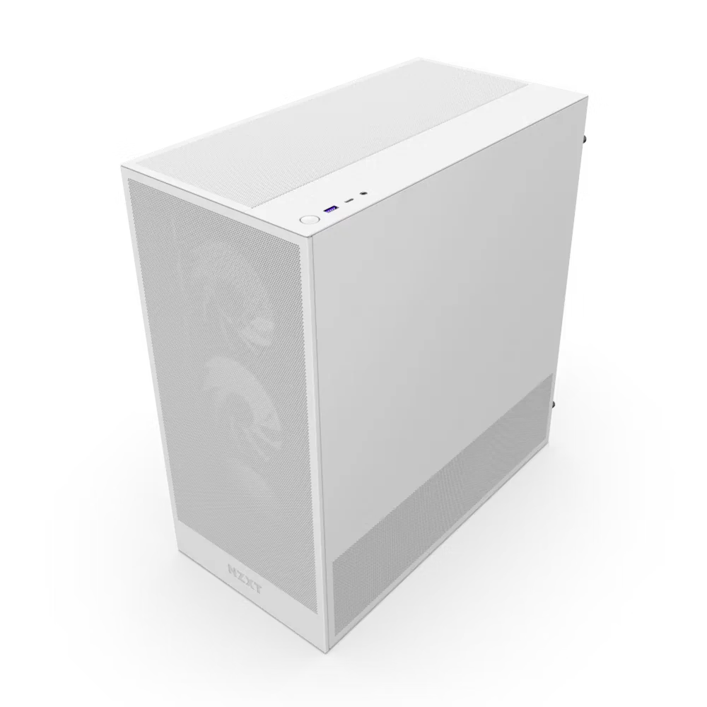 CAIXA NZXT H5 FLOW MIDTOWER 1 SFFAN360+1 FAN120 RGB BRANCA