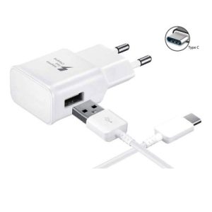 Alimentador e Cabo USB Tipo-C 5V 2.0A 15W EP-TA20EWE Branco