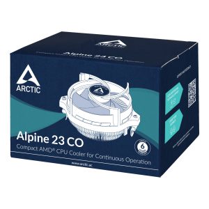COOLER CPU ARCTIC ALPINE 23 CO AL DUAL BALL BEARING AMD AM4