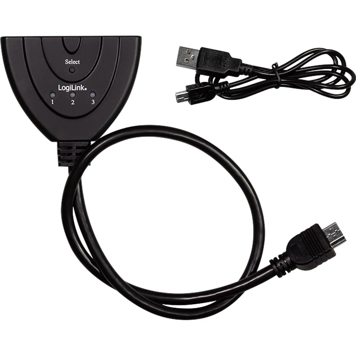 All Splitter HDMI LOGILINK Bidirecional 3 portas HD0040