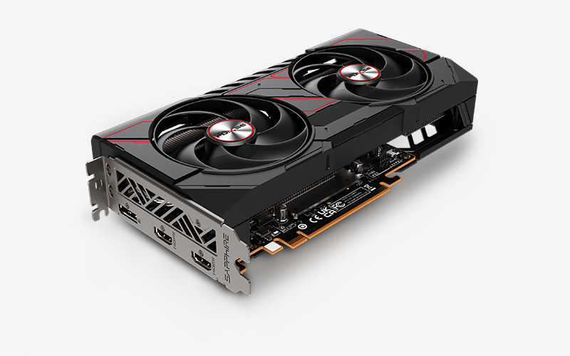 Angle PLACA GRAFICA SAPPHIRE GAMING DUAL RX 9060XT OC 16GB GDDR6