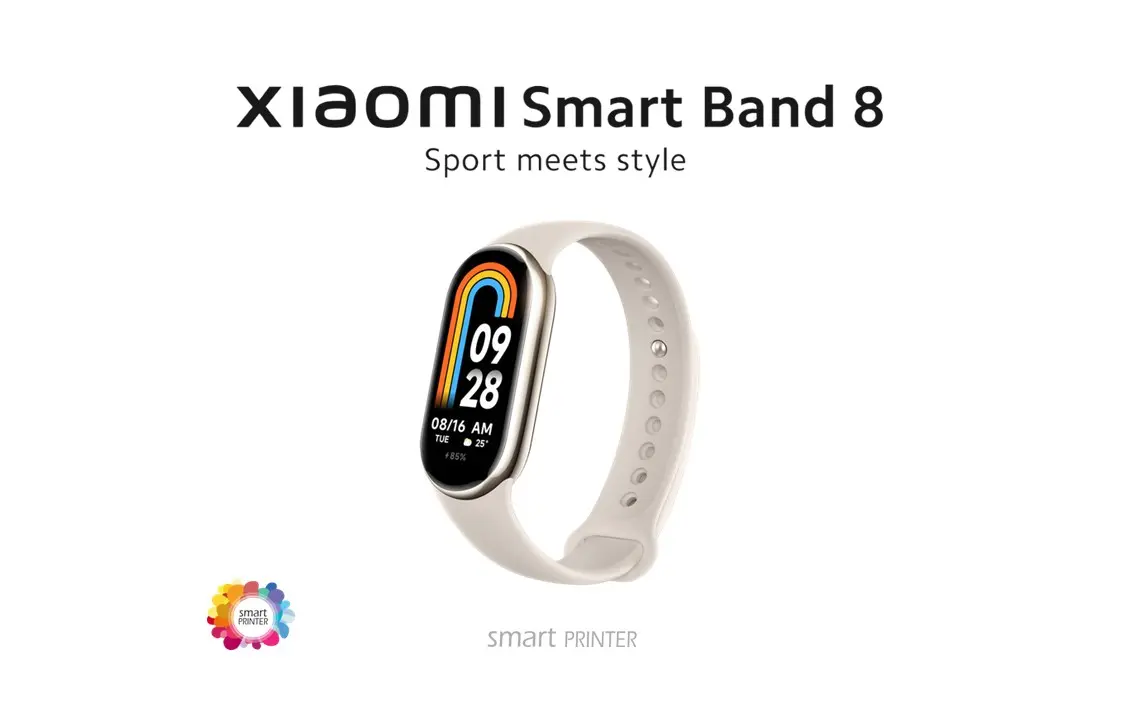 Smartband Xiaomi Mi Band 8 Dourada