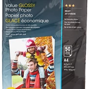 Papel EPSON Glossy Photo A4  50 Folhas