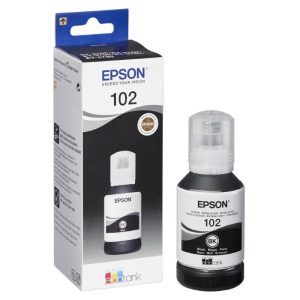 Recarga de Tinta EPSON Serie 102 EcoTank Preto