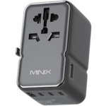 ADAPT. UNIV. C-ALIMENTADOR PD-QC 85W (3 USB C + 2 USB A)
