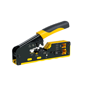 ALICATE DE CRAVAR FICHAS RJ11 RJ12 RJ45 PASSTHROUH