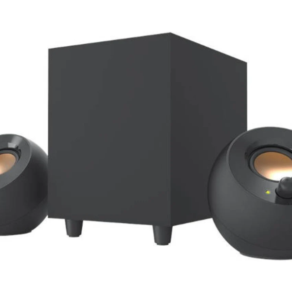 –Cover CREATIVE COLUNAS PEBBLE PLUS 2.1 USB BLACK