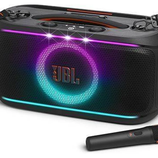 –Cover JBL COLUNA BLUETOOTH PARTY BOX ON THE GO 2 INCLUI MICRO WIRELESS