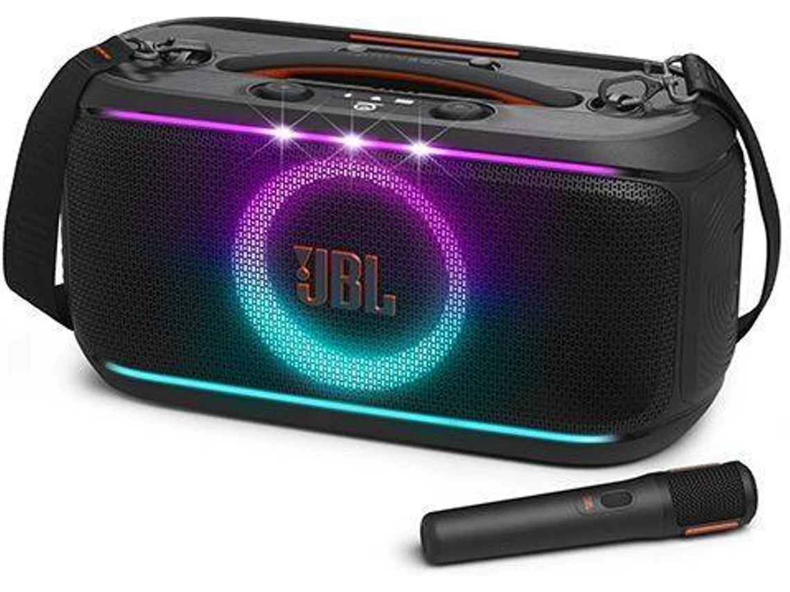 –Cover JBL COLUNA BLUETOOTH PARTY BOX ON THE GO 2 INCLUI MICRO WIRELESS