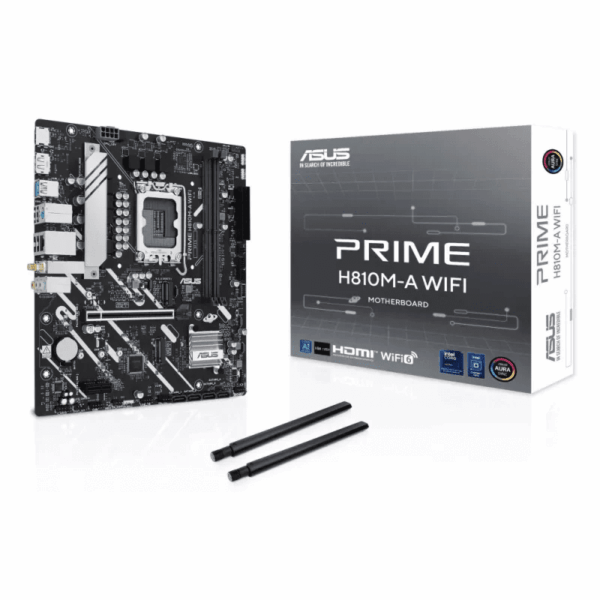 Cover MB PRIME H810M-A WIFI ASUS, 2DDR5 PCIE4.0 DP HDMI MATX