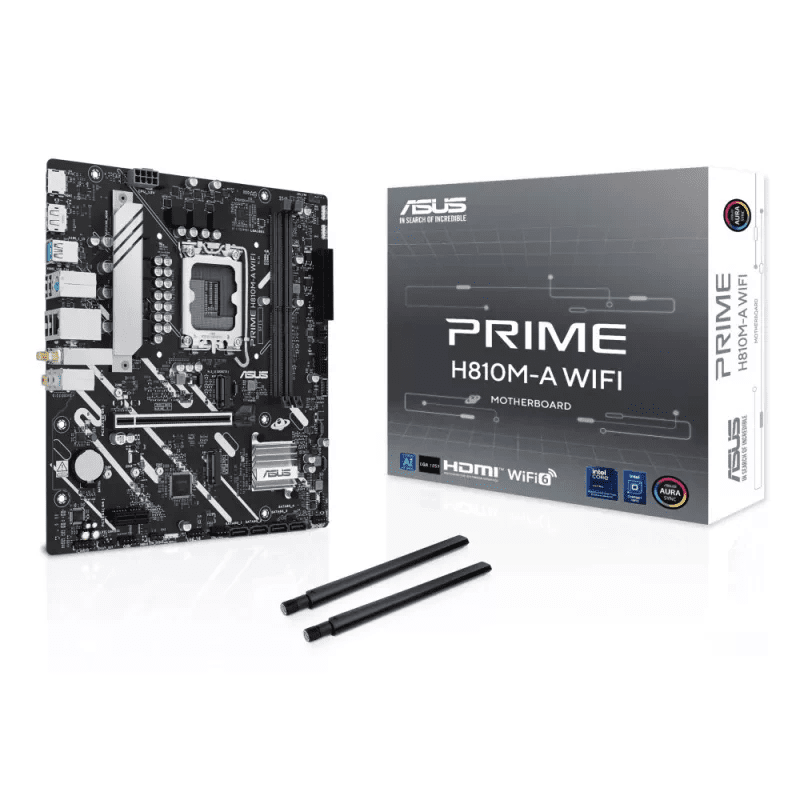 Cover MB PRIME H810M-A WIFI ASUS, 2DDR5 PCIE4.0 DP HDMI MATX