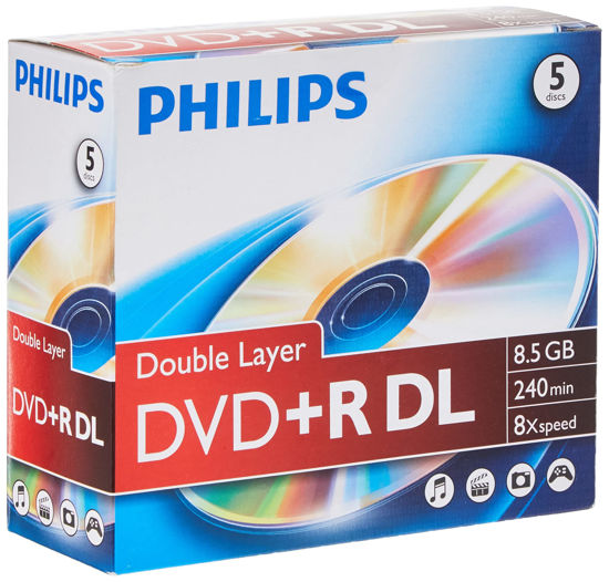 DVD+R Philips 8.5GB DOUBLE LAYER