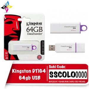Memoria USB KINGSTON 64GB DTIG4 Red