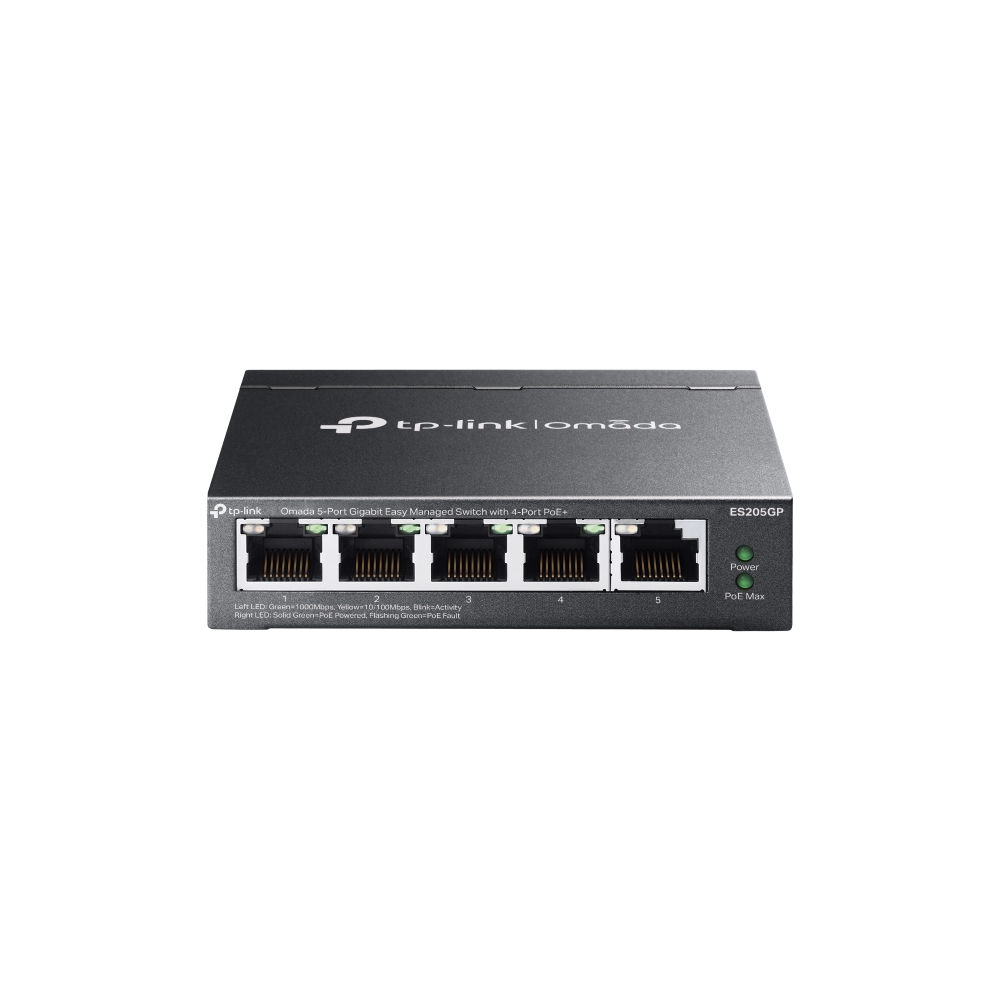 Switch Omada 5-Port Gigabit Easy Managed ES-205GP 4 - POE+