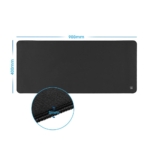 Tapete Rato XL OFFICE GAMING 900x400x3 BLACK