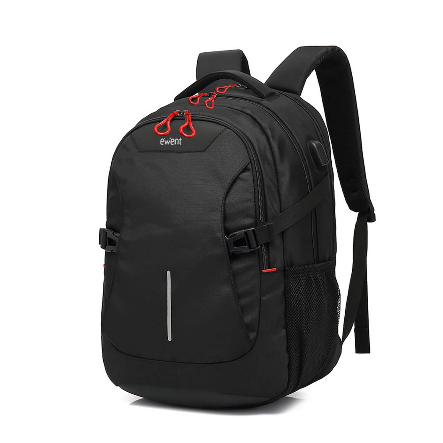 EWENT MOCHILA COM PORTA USB 15.6 BLACK- GREY