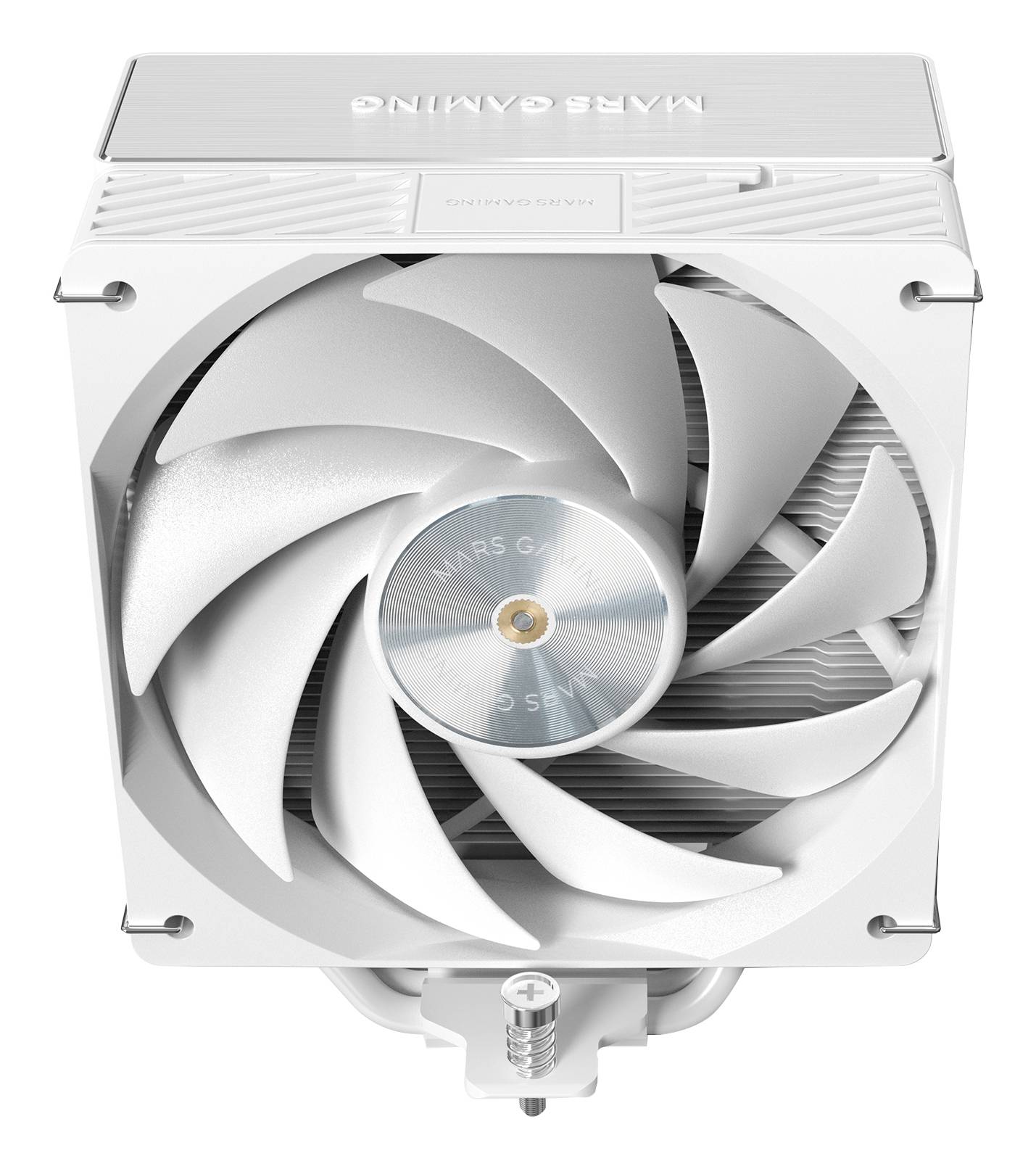 Front COOLER MARS GAMING MCPU-X5W Branco