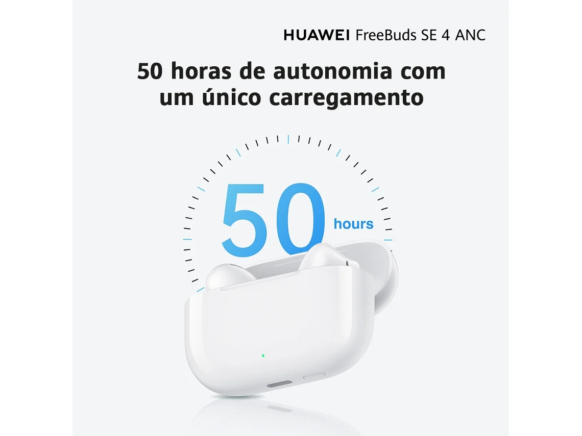 Hours Auriculares Bluetooth HUAWEI FREEBUDS SE 4 ANC