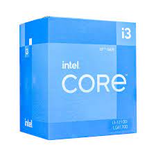 Processador INTEL I3 12100 3.3 A 4.3GHZ 12M 4PC-8T