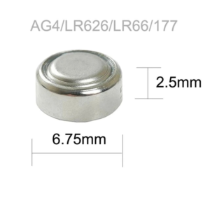 Pilhas alcalinas AG4 - G4 - LR626 - LR66