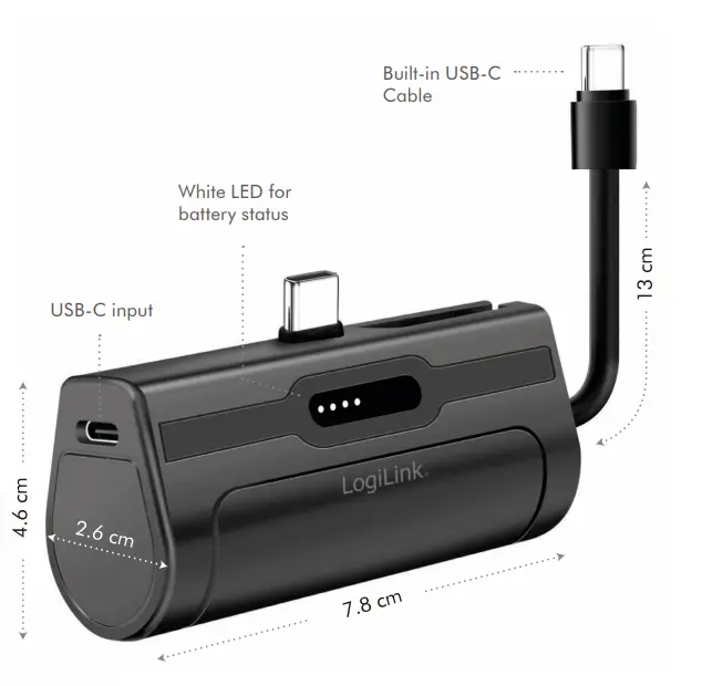 LogiLink-PA0366-Mobile-Power-Bank-Fig-1