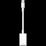 Adaptador Apple Lightning To USB-A Femea 15cm Branco