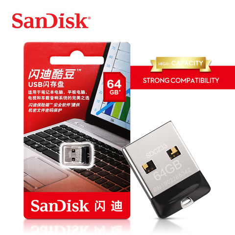 Pen USB SANDISK CRUZER FIT 64GB