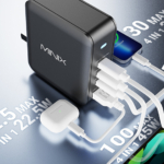 ALIMENTADOR MINIX NEO P165 - 165W, 3USB C + 1A PD 3.1-QC5