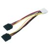CABO ALIMENTACAO 1 MOLEX FEMEA PARA 2X SATA SAC103