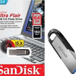 Pen Drive Sandisk Ultra Flair 64GB USB 3.0