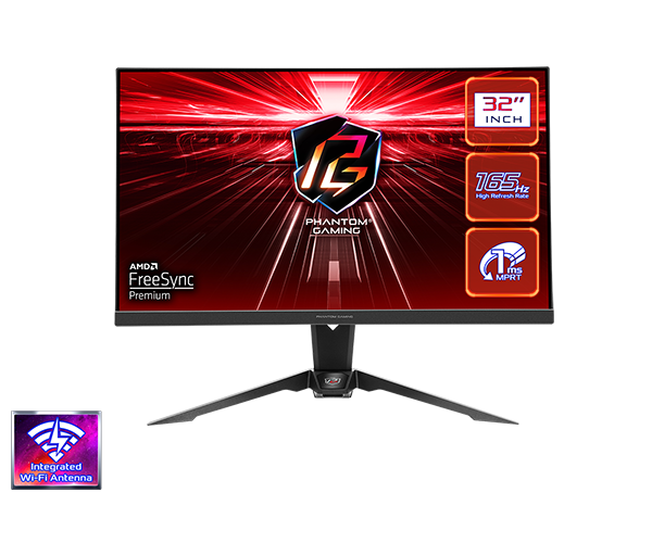 Monitor Asrock Phantom Gaming PG32QF2B 31.5 VA 2560x1440 165Hz"