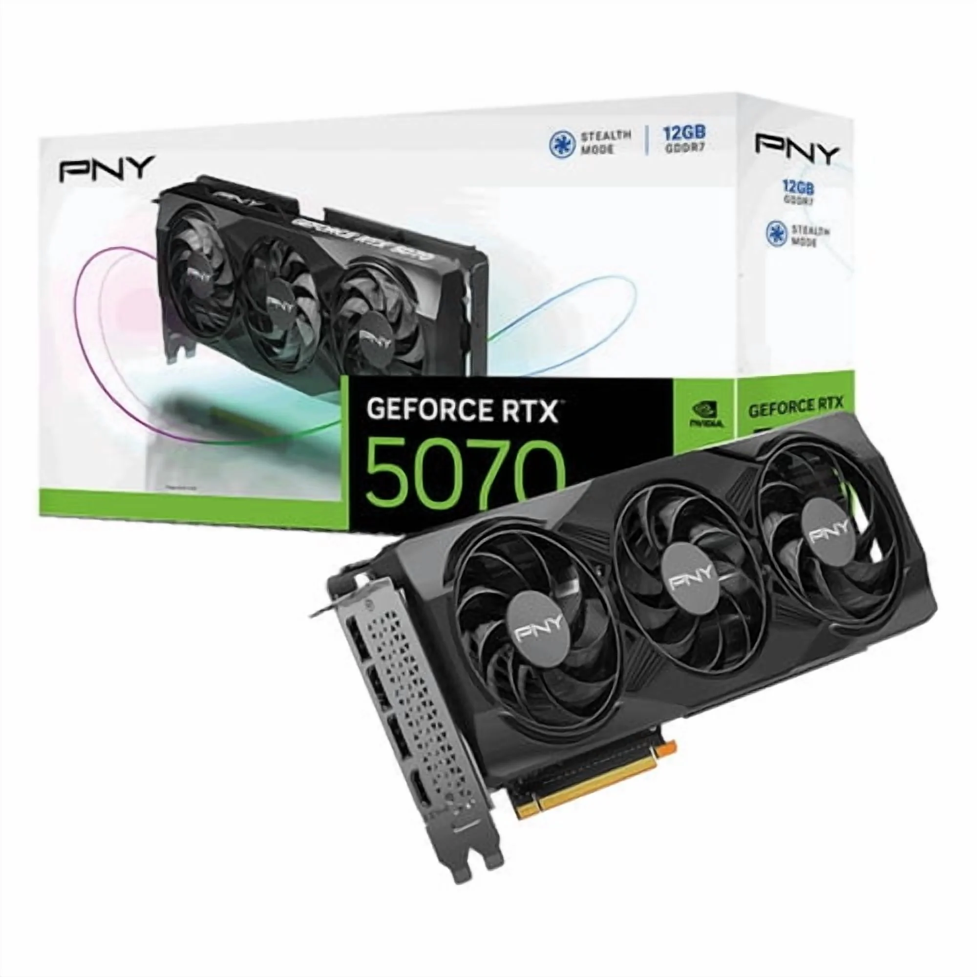PLACA GRAFICA PNY RTX 5070 TRIPLE FAN 12GB GDDR7