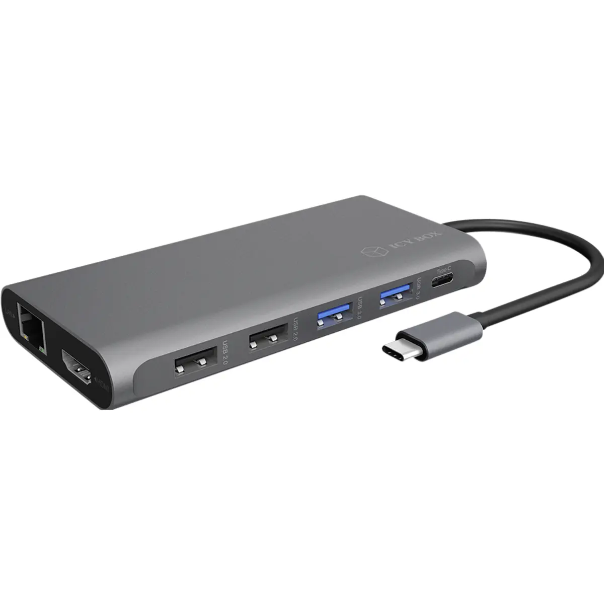 RSide Docking Station USB-C 12-em-1 c- 2×HDMI, DisplayPort, LAN e PD 100W