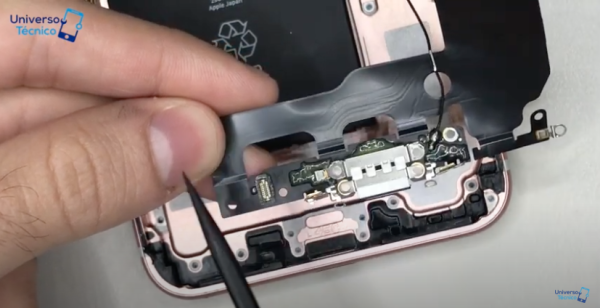 Substituição Ficha Carregamento Lightning iphone 5C