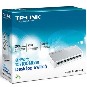 Hub-Switch TP-LINK 10-100 8 portas