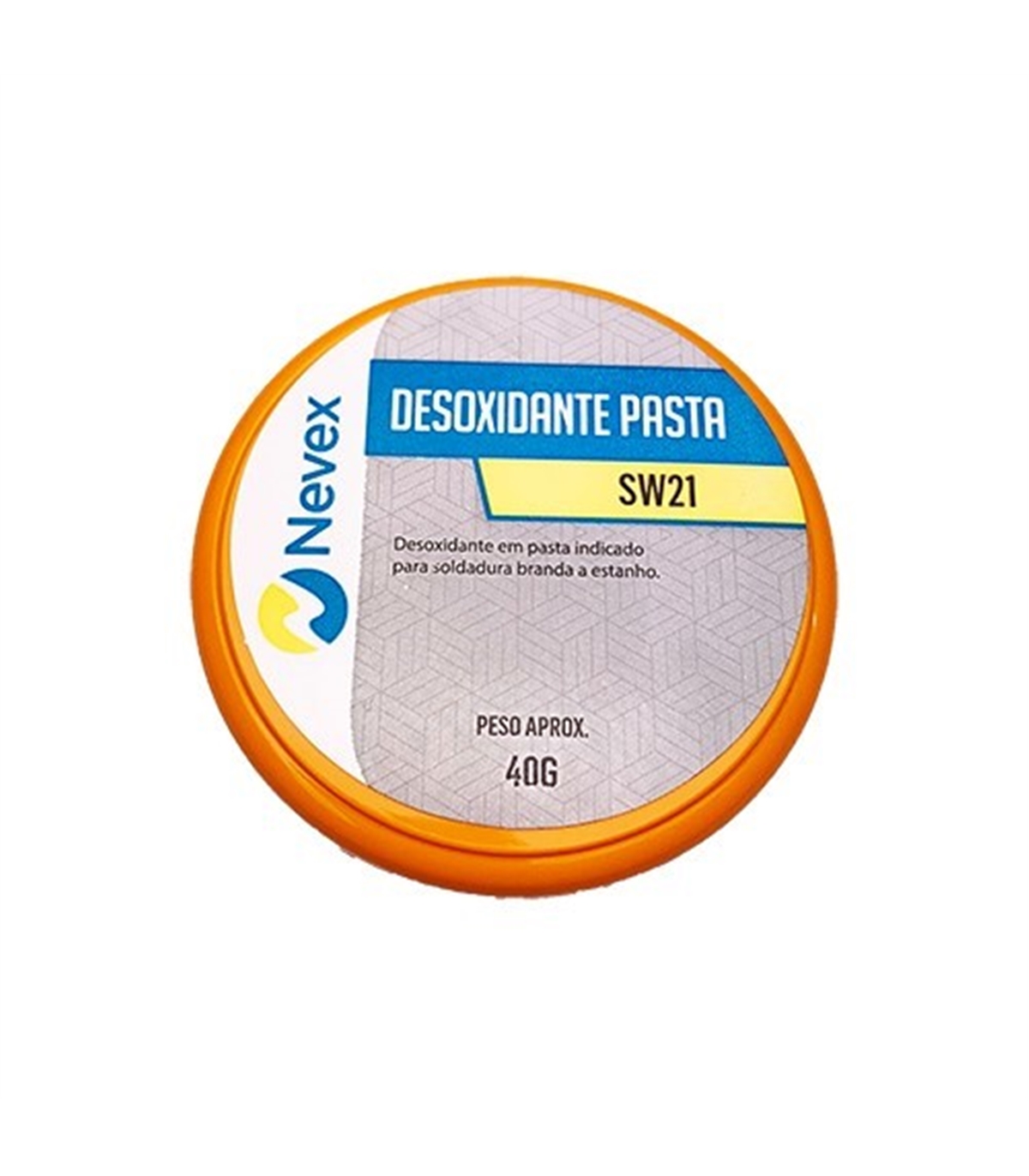 Fluxo Desoxidante em Pasta SW21 - 120g - Nevex