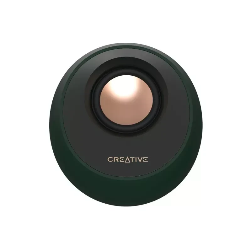 Single CREATIVE COLUNAS PEBBLE PRO 2.0 USB-C & BLUETOOTH 5.3 RGB BLACK