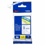 FITA LAMINADA STD 9MM - BRANCO-AZUL