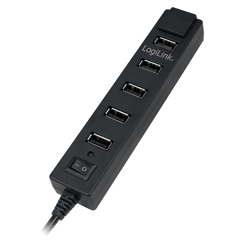 HUB USB LOGILINK 7 Portas Alimentado UA0124