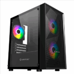 CAIXA MICRO ATX UNYKA MIR B200 BLACK C-3 FAN ARGB